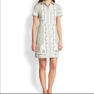 Tory Burch Talia Botanical Shirtdress